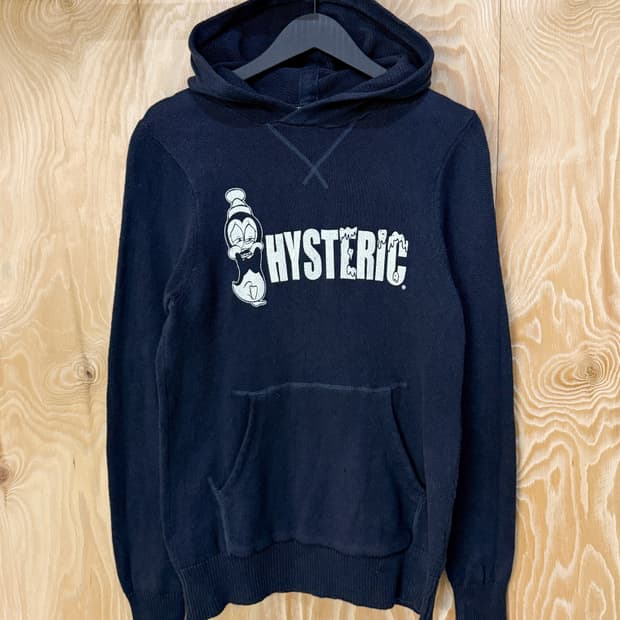 히스테릭 글래머 플랜더스 리넨 후드티