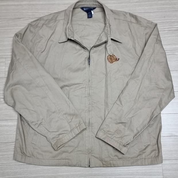 빈티지 랜즈앤드 베이지색 면자켓 점퍼(44)