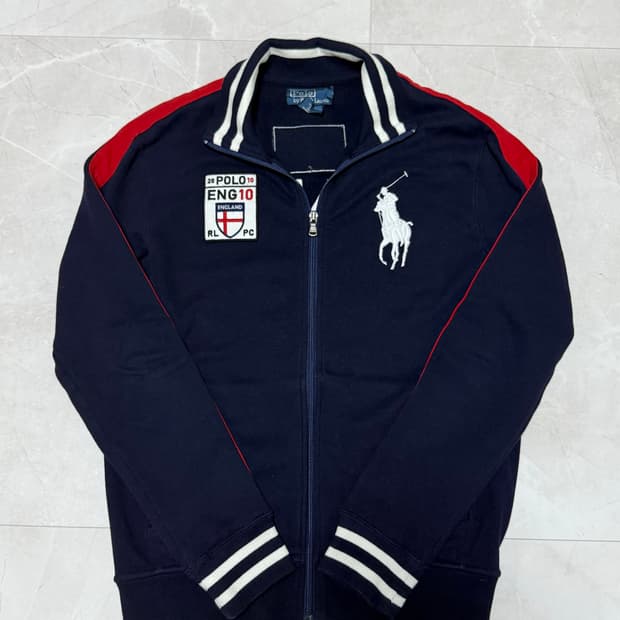 폴로 랄프로렌 빅포니 잉글랜드 트랙집업