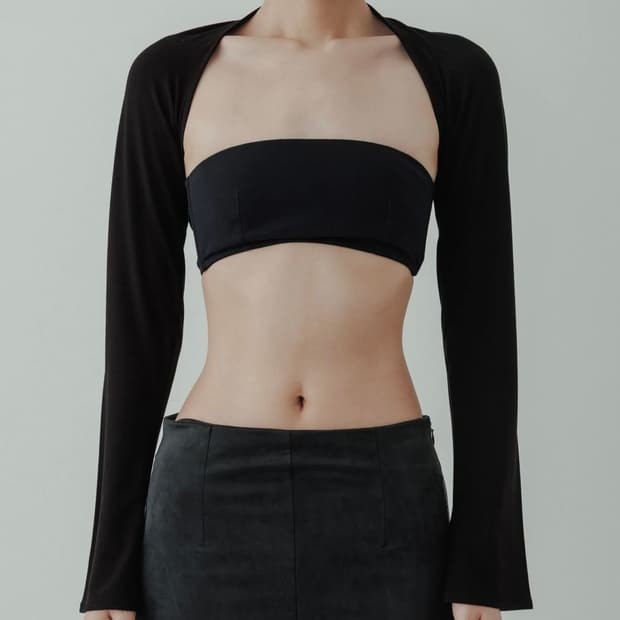 ё BIOTOP 볼레로 가디건