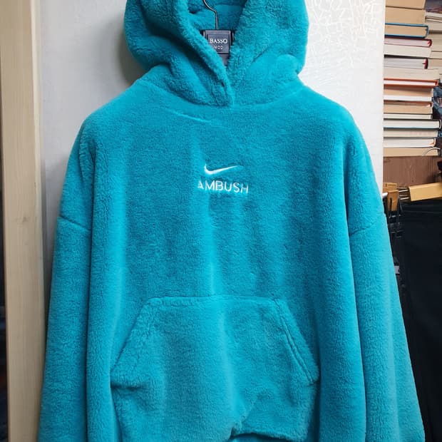 나이키 엠부쉬 스머프 후드 