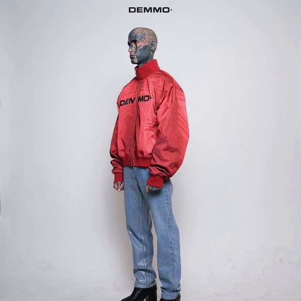 Demmo corp 레드 트랙 자켓 L