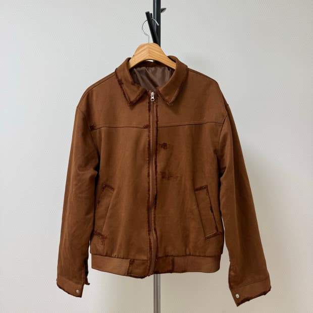 빈티지 스웨이드 워크 자켓