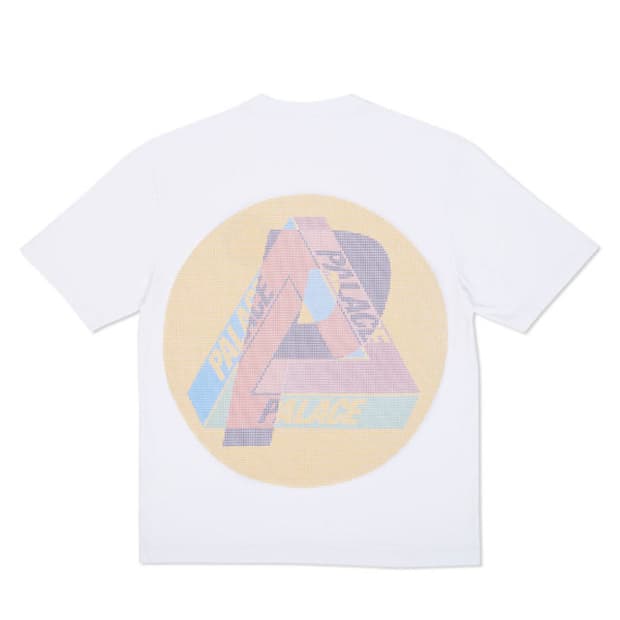 [M] 팔라스 스케이트보드 멀티 P 티셔츠 화이트