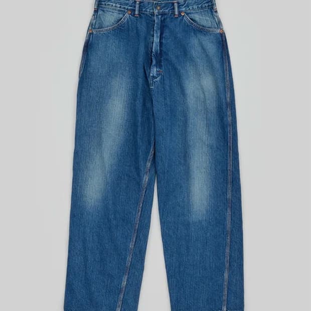 시오타 페인터 팬츠 미디엄 다크 블루 5