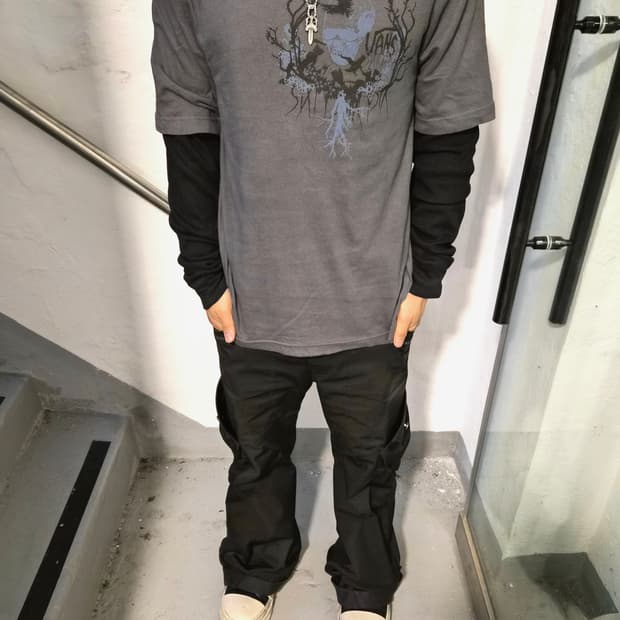 Y2k 레이어드 롱슬리브 