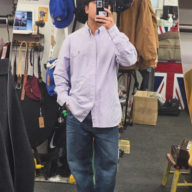 폴로 랄프로렌 버튼다운 옥스포드 셔츠