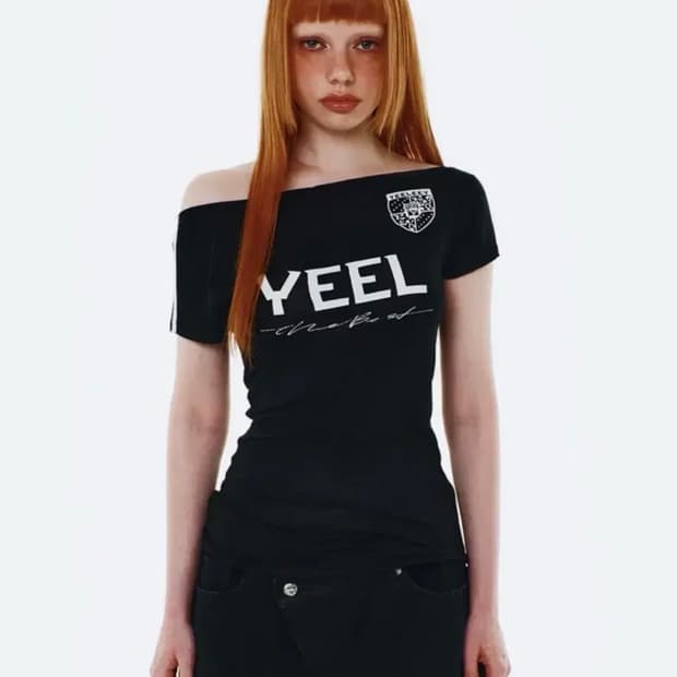 YEEL 레이싱 어시매트릭 티셔츠