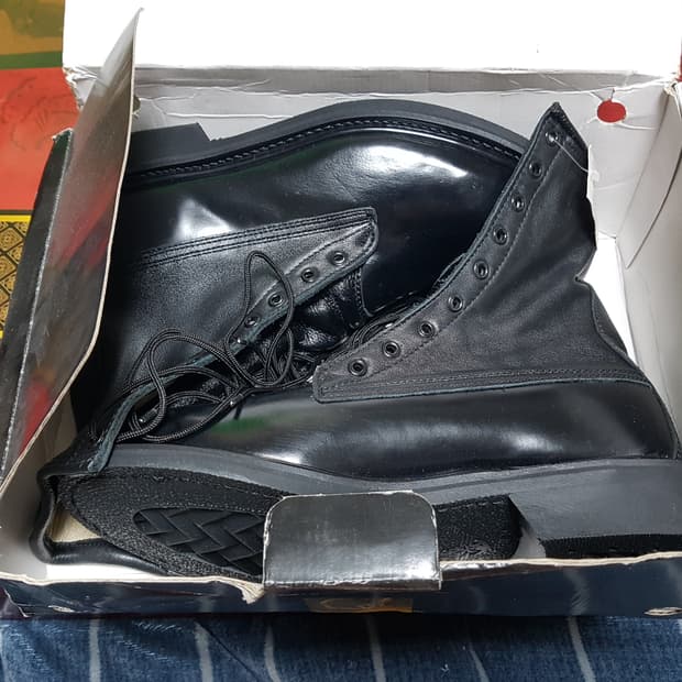 구형 조종화 군화 전투화 255R 판매