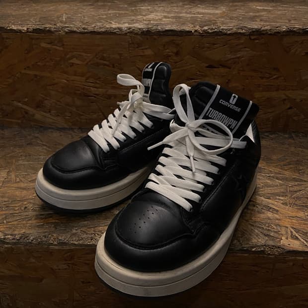 Converse x Rick Owens 컨버스 x 릭오웬스 터보웨폰 로우