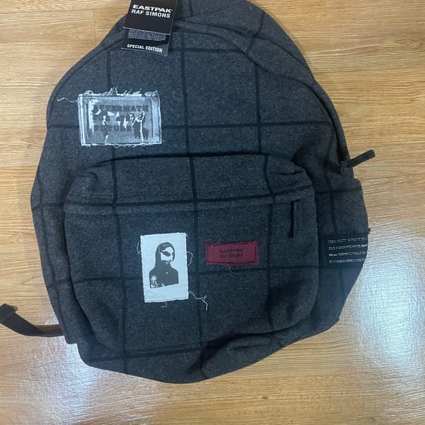 08 라프시몬스 x 이스트팩 백팩 새제품