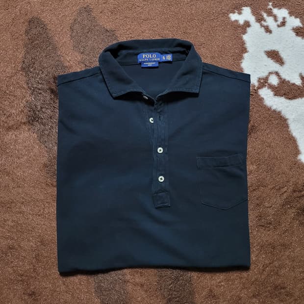 폴로 랄프로렌 남성용 긴팔 티셔츠(XL)