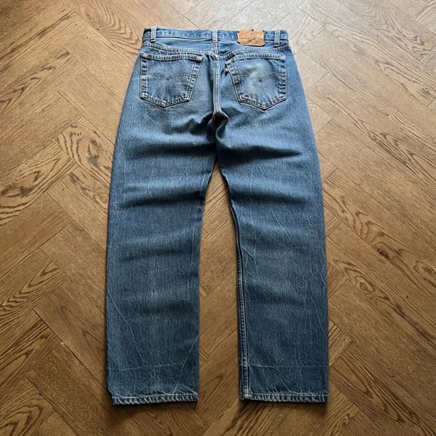 [33]80's 리바이스 501XX USA Made 데님 팬츠 S47