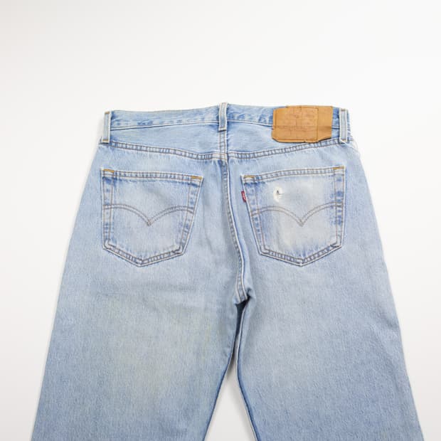 90s 리바이스 501 스트레이트 핏 데님 팬츠 