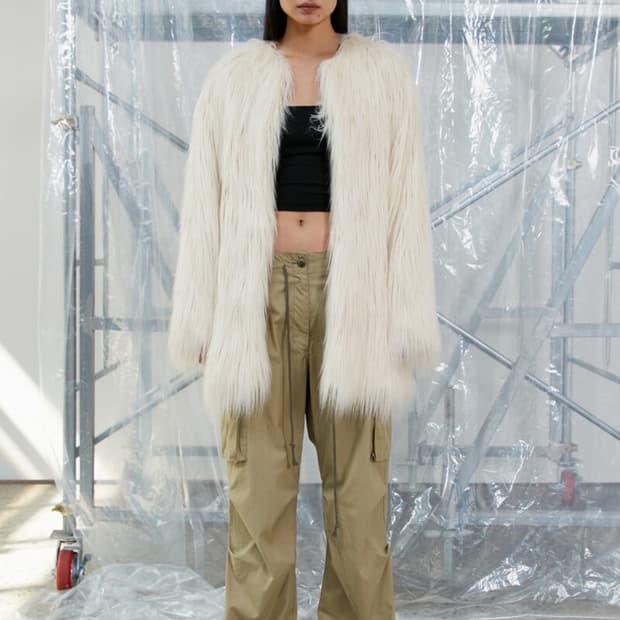 S/E/O 퍼 자켓 2size