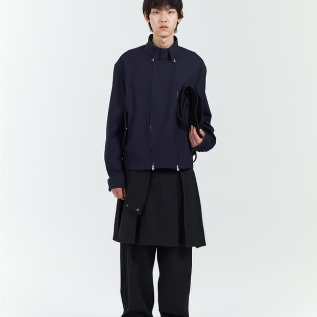 EE 이이 BELTED POCKET SKIRT PANTS 스커트 팬츠