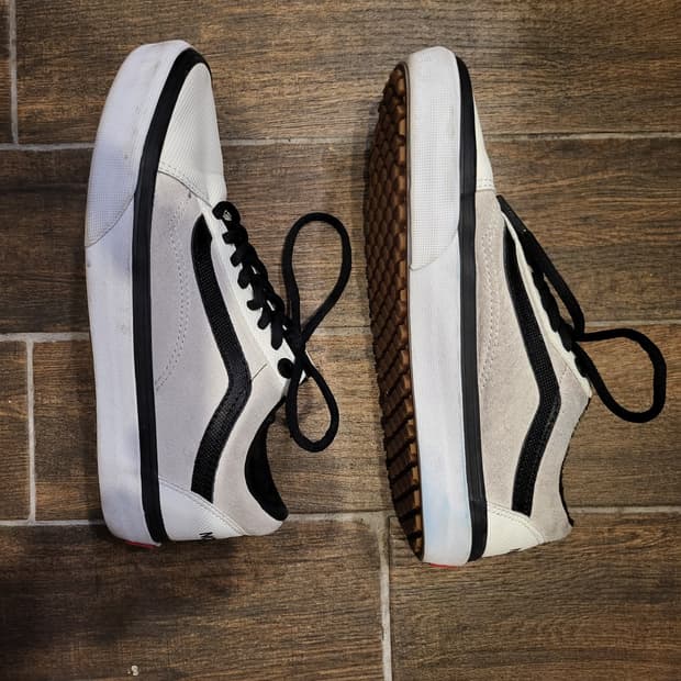 Vans 올드스쿨 스니커즈 화이트/그레이