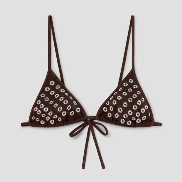 [XS,S,M]기마구아스 Emily 비키니 탑/브라운