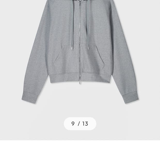 벨리에 후드집업