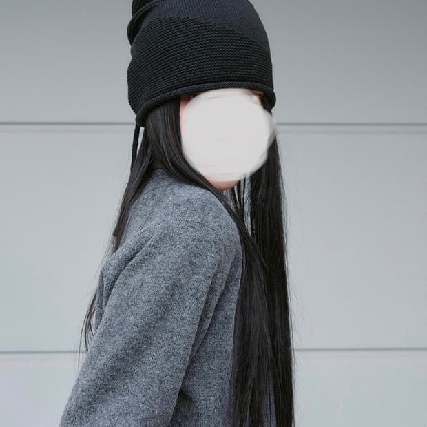 SIS A 스트링 비니 블랙