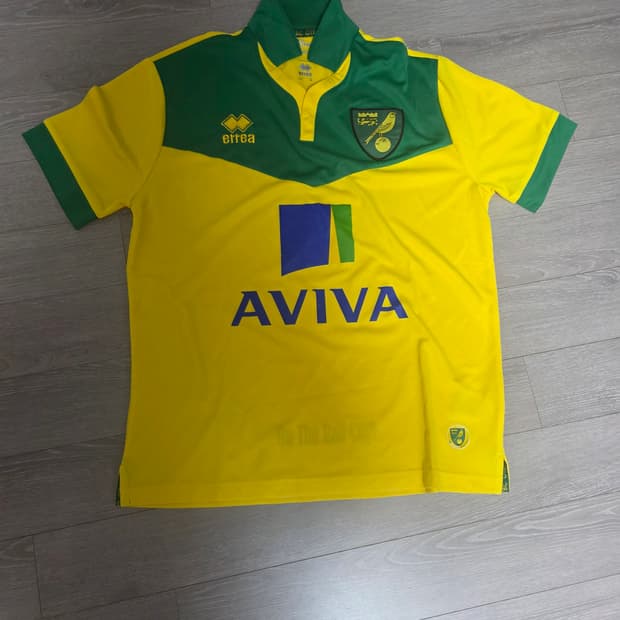 14-15 시즌 노리치 시티 홈 유니폼 해외 S 사이즈