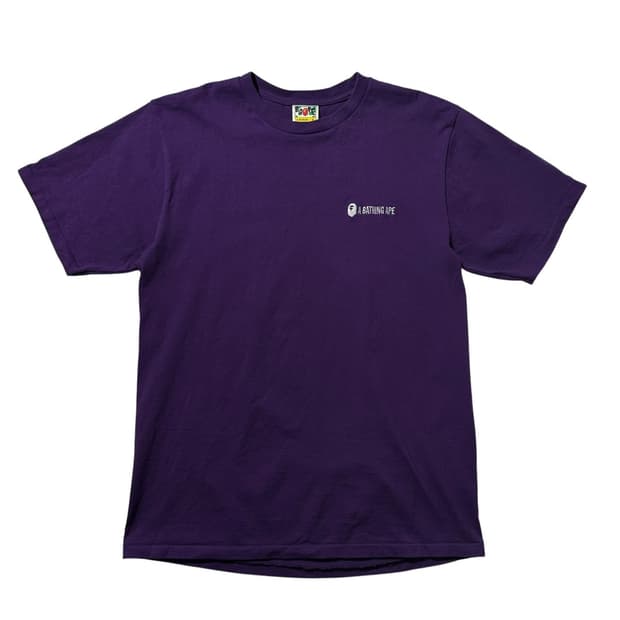 베이프 스몰로고 반팔 티셔츠