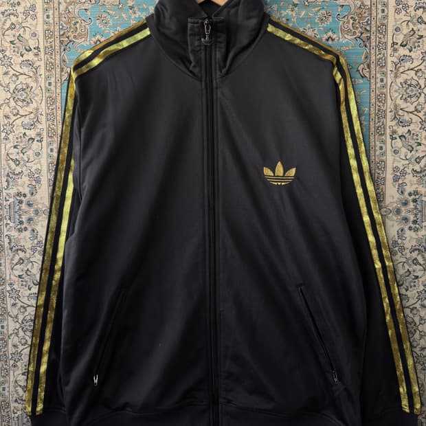 아디다스 블랙골드 트랙탑져지1617