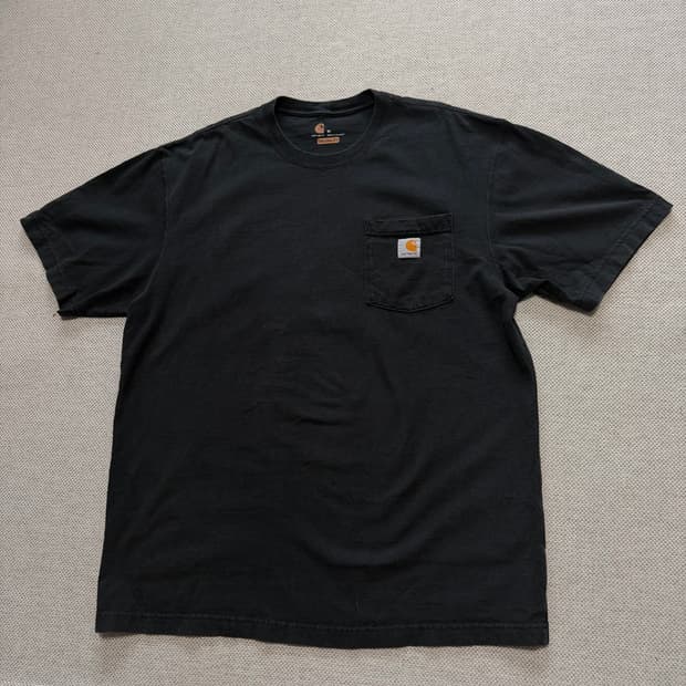 칼하트 오리지널 핏 포켓 반팔티