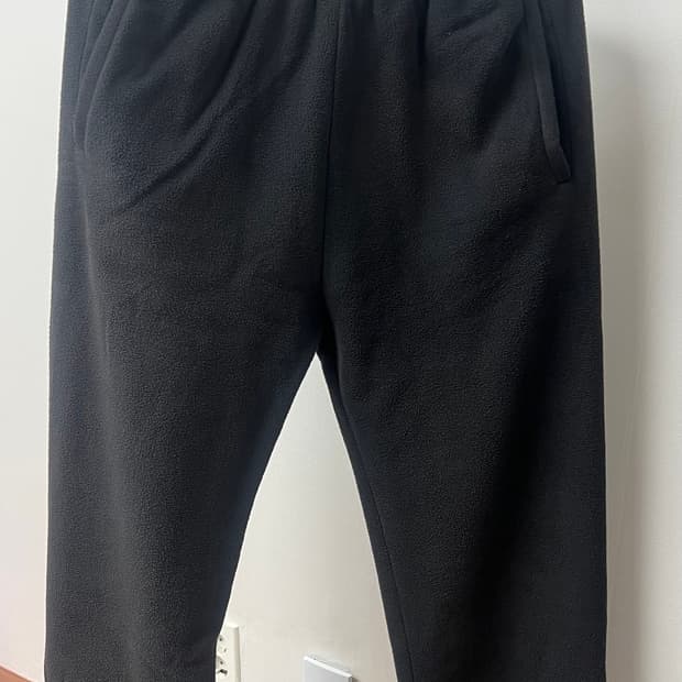 (새상품)이지갭 폴라플리스 팬츠 블랙XS