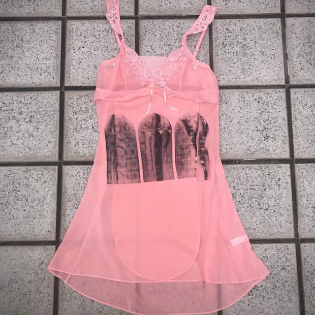 Cathedral Window dress