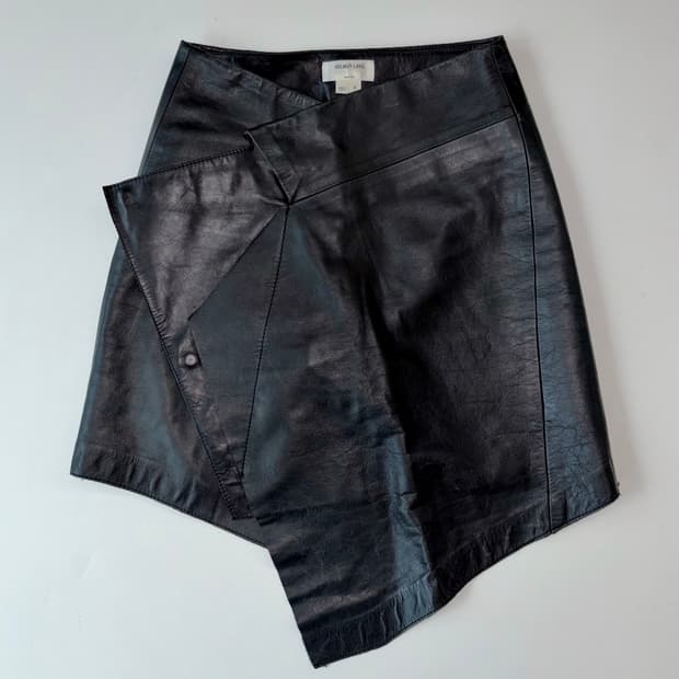Helmut Lang wrap skirt