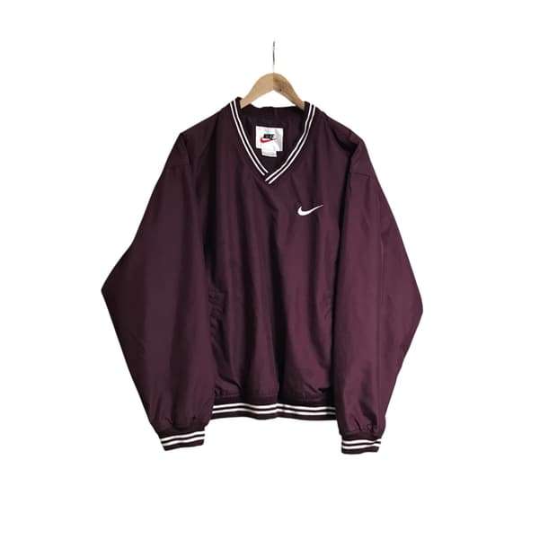 나이키 90s 브이넥 웜업자켓