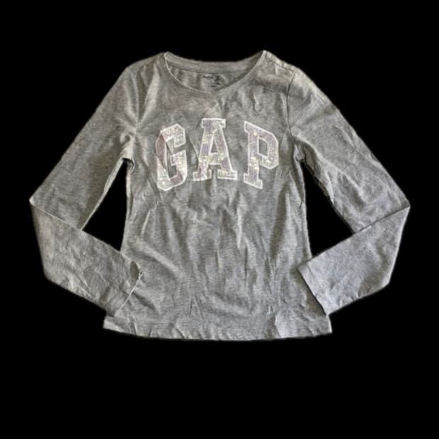 GAP vintage long sleeve grey