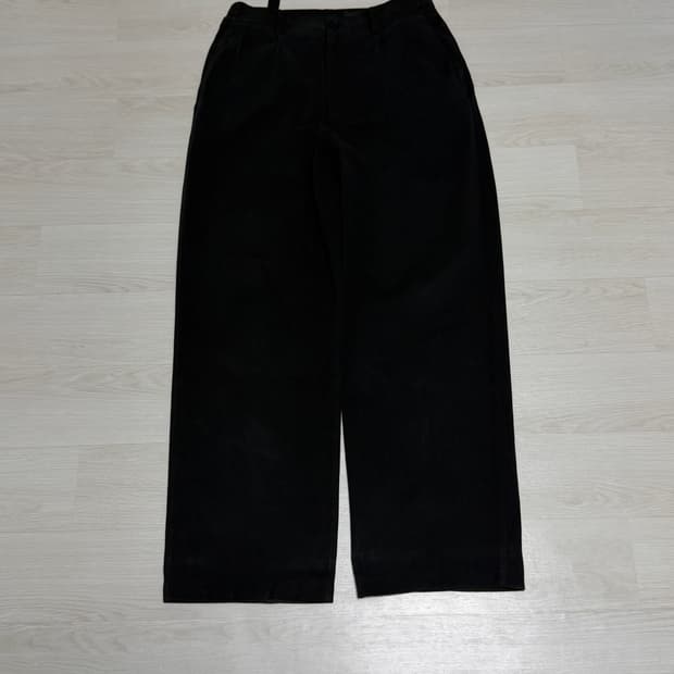 고낙 소프트코튼 치노팬츠 블랙