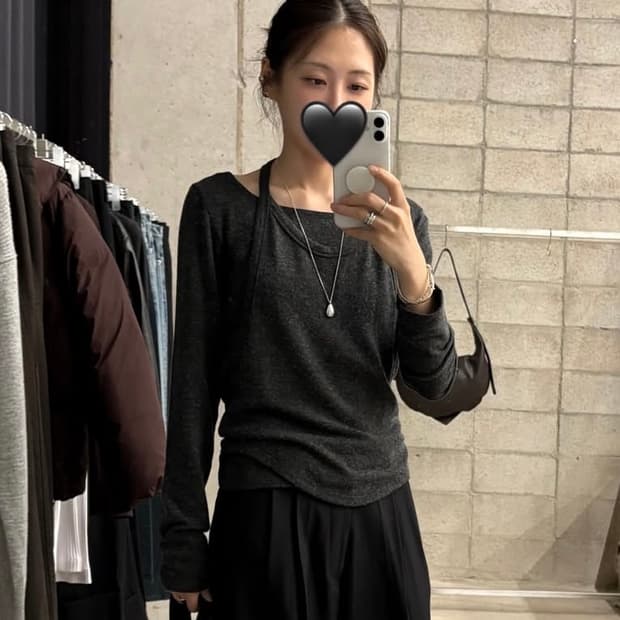 [LABEL] 라벨아카이브 홀터넥 탑 Tala angora halter 