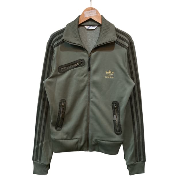 아디다스 카키 밀리터리 져지 *희귀제품