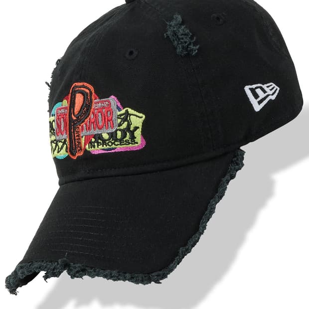 퍼버즈 x 뉴에라 26ss 스티커 볼캡/블랙