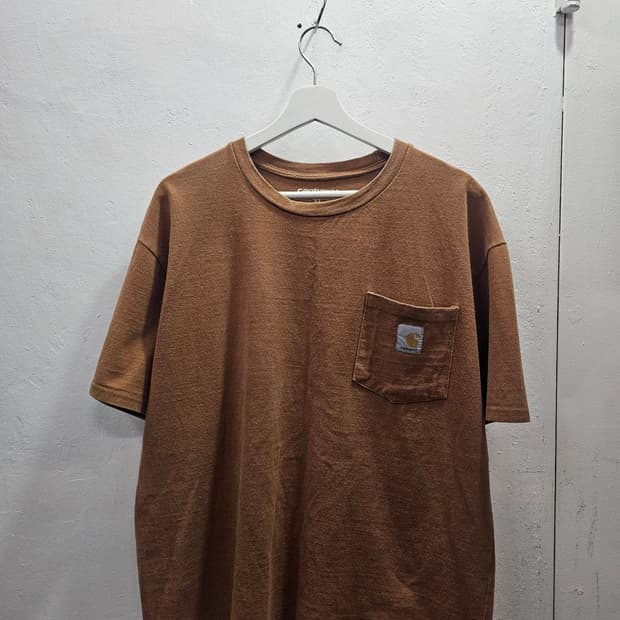 칼하트WIP 크롭 반팔티 (실측확인)