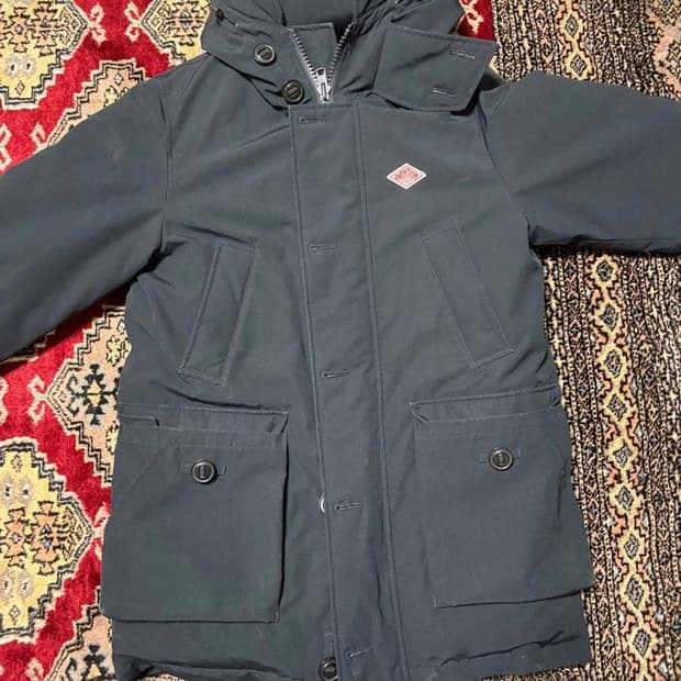 단톤 네이비 다운 파카