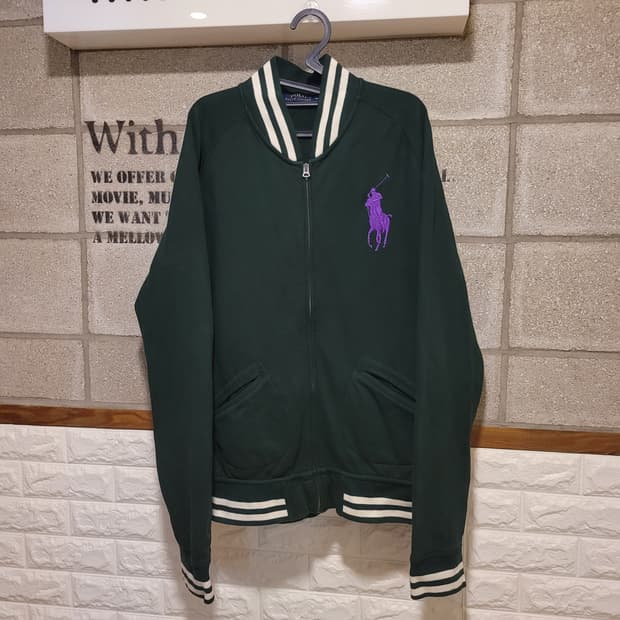 폴로 랄프로렌 빅포니 바시티자켓 XL