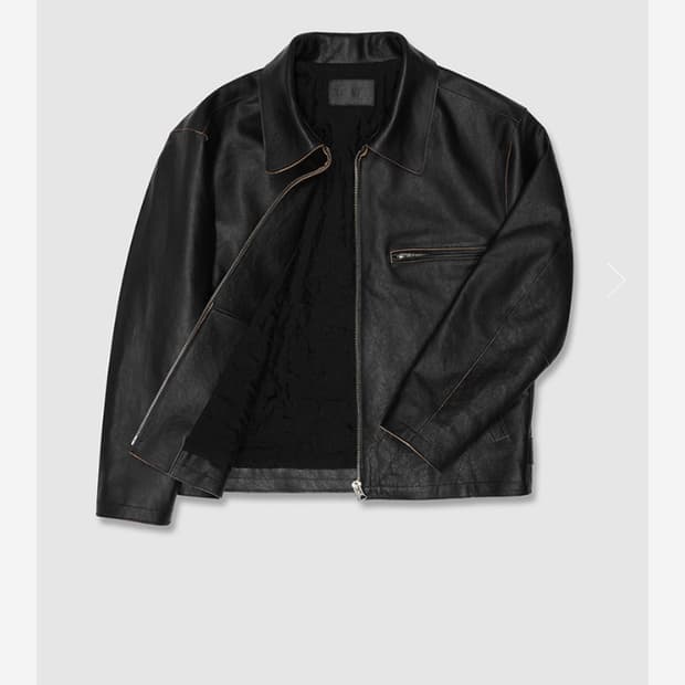 얼바닉30 버팔로 가죽 자켓