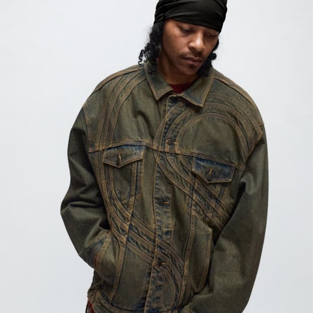Supreme denim trucker
