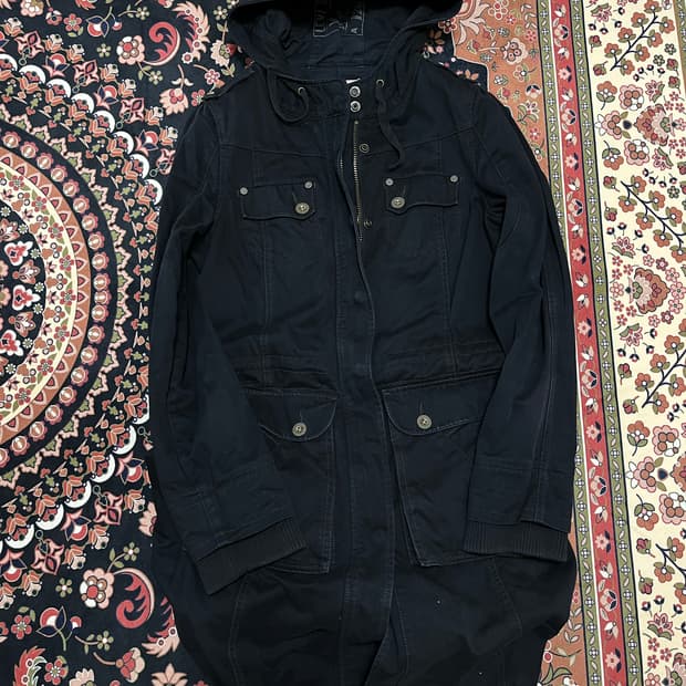 리바이스 멀티 포켓 후드 야상 자켓 S/90