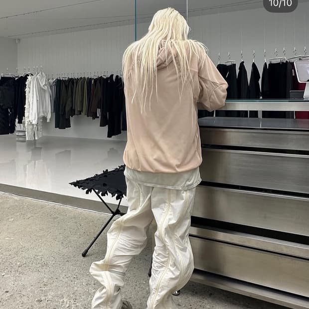 5.0+ TECHNICAL PANTS CENTER (IVORY)