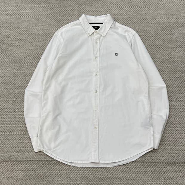 오베이 화이트셔츠 r3318