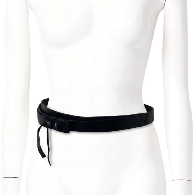 Martin margiela, double layered belt