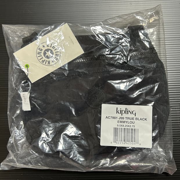 (새상품) 키플링 크로스백 트루블랙