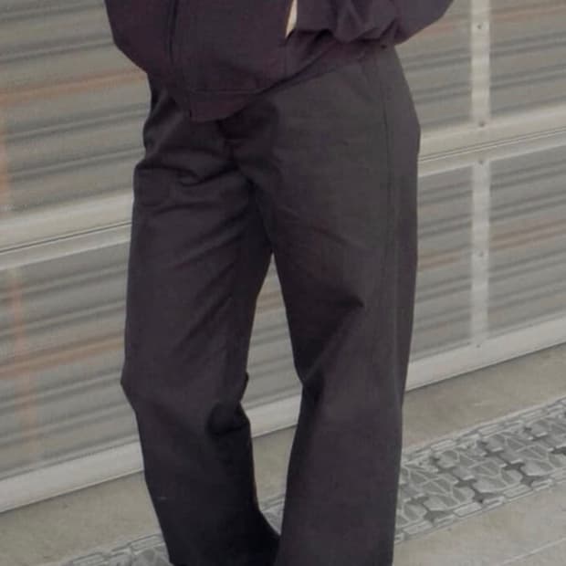 머듈 라운지팬츠 블랙 큐프라 1size  