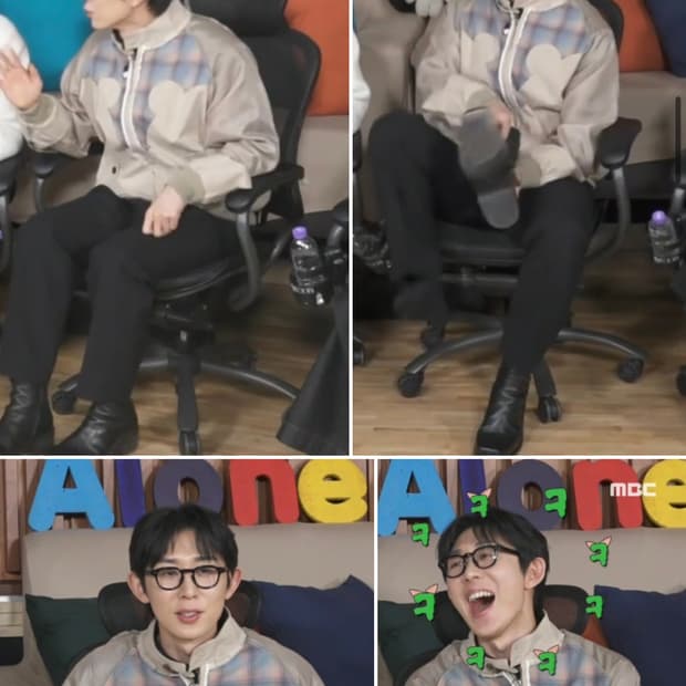 [새상품] 메종 마르지엘라 X 펜들턴 요크 디테일 봄버 재킷