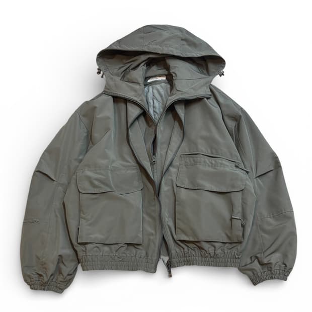 코드그라피 유틸리티 레이어드 후드 MA-1 자켓